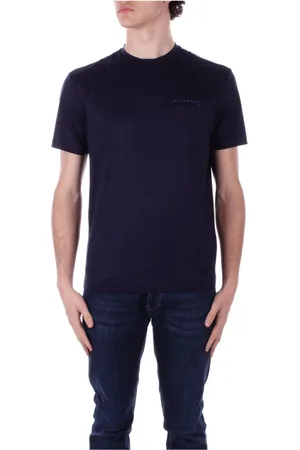 John Richmond Hombre, Camisetas, Azul, Talla: 2XL