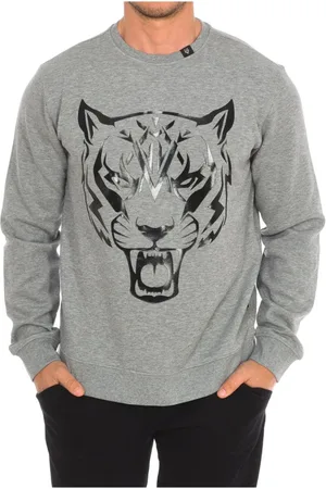 Philipp Plein Hombre, Sudaderas, Gris, Talla: M
