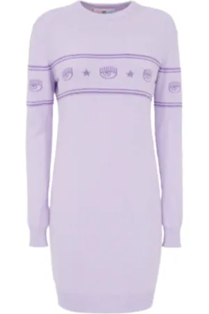 Chiara Ferragni Mujer, Vestidos, Púrpura, Talla: M