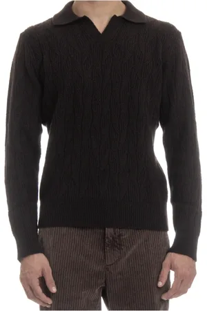 DRUMOHR Hombre, Jerseys, Marrón, Talla: L