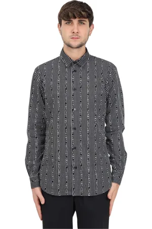 VERSACE Hombre, Camisas, Negro, Talla: M
