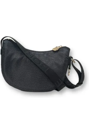 Borbonese Mujer, Bolsos, Negro, Talla: ONE Size