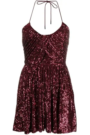 Saint Laurent Mujer, Vestidos, Rojo, Talla: M