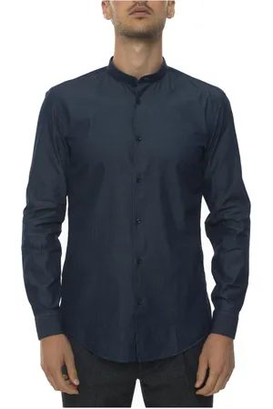 HUGO BOSS Hombre, Camisas, Azul, Talla: L