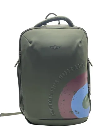 Aeronautica Militare Hombre, Bolsos, Verde, Talla: ONE Size