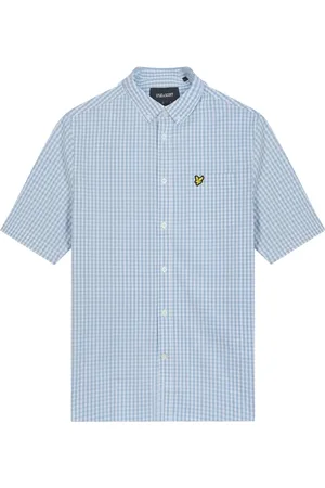 Lyle & Scott Hombre, Camisas, Azul, Talla: M