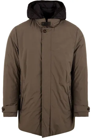 MOORER Hombre, Chaquetas, Marrón, Talla: M