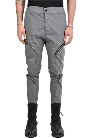 LA HAINE INSIDE US Hombre, Pantalones, Gris, Talla: S