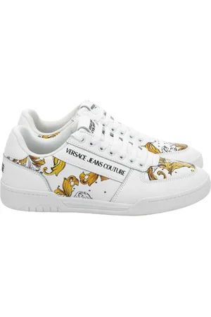 VERSACE Hombre, Zapatos, Blanco, Talla: 45 EU