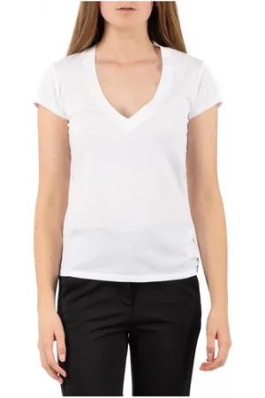 Dondup Mujer, Camisetas, Blanco, Talla: XL