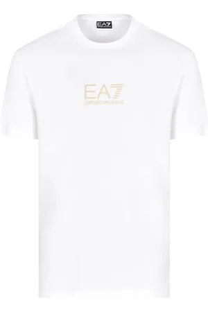 EA7 Hombre, Camisetas, Blanco, Talla: L