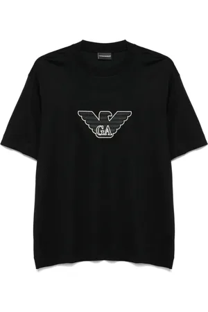 Emporio Armani Hombre, Camisetas, Negro, Talla: S