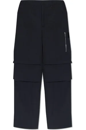 Fendi Hombre, Pantalones, Azul, Talla: S