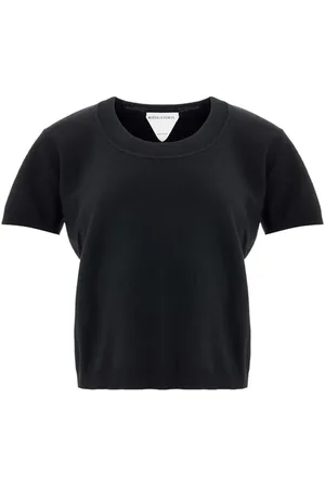 Bottega Veneta Mujer, Camisetas, Negro, Talla: M