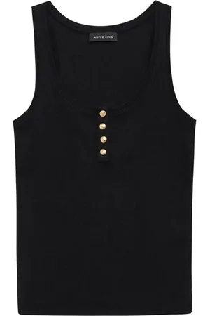 ANINE BING Mujer, Camisetas, Negro, Talla: M