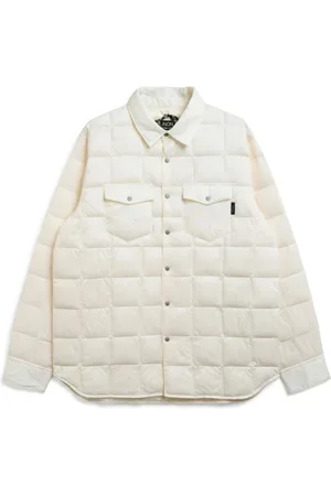 TAION Hombre, Chaquetas, Blanco, Talla: M
