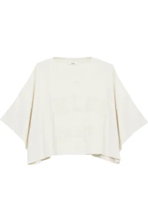 Chloé Mujer, Camisetas, Blanco, Talla: S