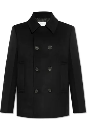 Salvatore Ferragamo Hombre, Abrigos, Negro, Talla: M