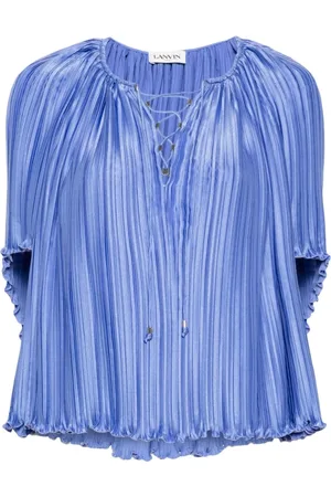 Lanvin Mujer, Blusas y Camisas, Azul, Talla: L