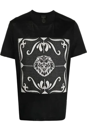 BILLIONAIRE Hombre, Camisetas, Negro, Talla: 2XL