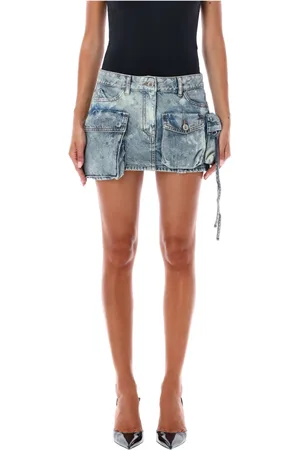 The Attico Mujer, Faldas, Azul, Talla: W27