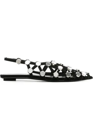 The Attico Mujer, Zapatos, Negro, Talla: 36 EU