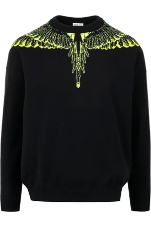 MARCELO BURLON Hombre, Sudaderas, Negro, Talla: M