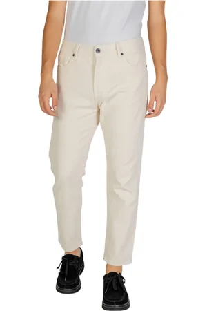 GIANNI LUPO Hombre, Pantalones, Blanco, Talla: L