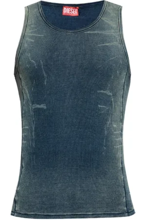 Diesel Mujer, Camisetas, Azul, Talla: L