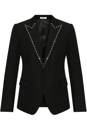 Alexander McQueen Hombre, Chaquetas, Negro, Talla: L