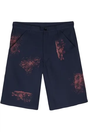Comme des Garçons Hombre, Pantalones cortos, Azul, Talla: L