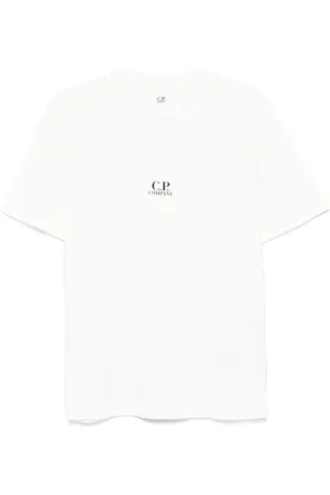 C.P. Company Hombre, Camisetas, Blanco, Talla: L