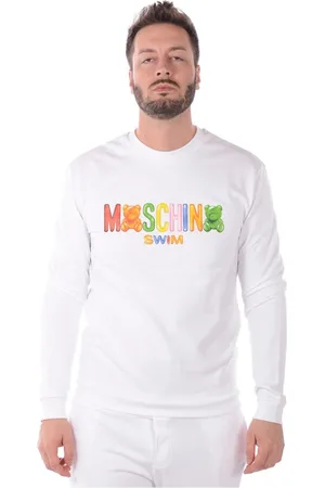 Moschino Hombre, Sudaderas, Blanco, Talla: XS