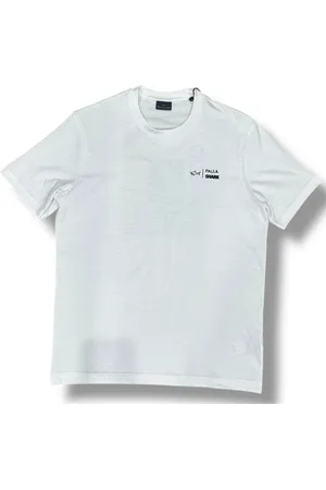 Paul & Shark Hombre, Camisetas, Blanco, Talla: L