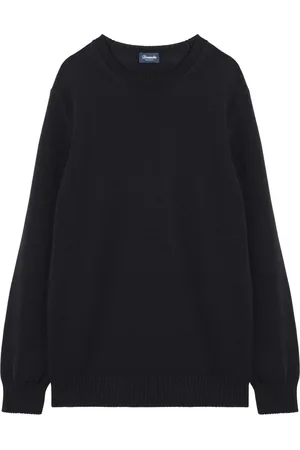 DRUMOHR Hombre, Jerseys, Azul, Talla: L