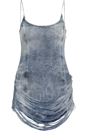 Diesel Mujer, Vestidos, Azul, Talla: XS