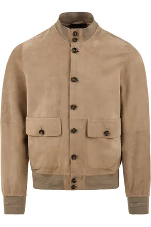 THE JACK LEATHERS Hombre, Chaquetas, Marrón, Talla: M