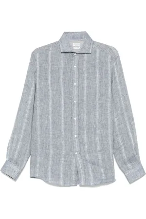 Brunello Cucinelli Hombre, Camisas, Gris, Talla: M