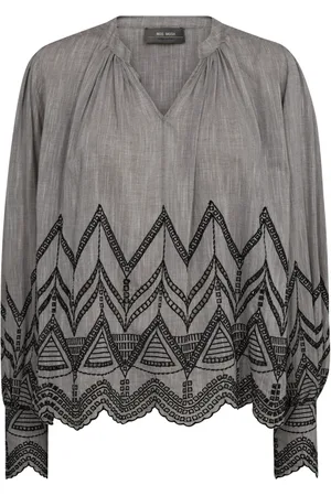 Mos Mosh Mujer, Blusas y Camisas, Gris, Talla: M