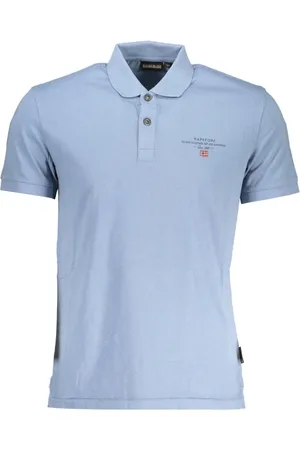 Napapijri Hombre, Camisetas, Azul, Talla: L