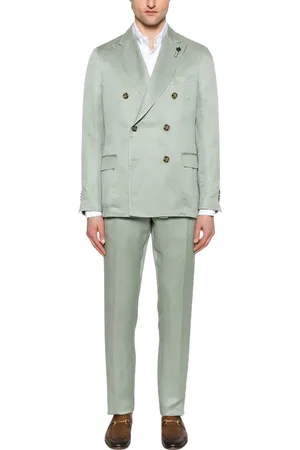 LARDINI Hombre, Trajes, Verde, Talla: 2XL