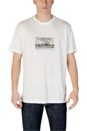 Armani Exchange Hombre, Camisetas, Blanco, Talla: S