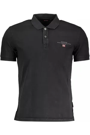 Napapijri Hombre, Camisetas, Negro, Talla: 2XL