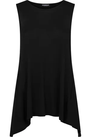 Dondup Mujer, Camisetas, Negro, Talla: L