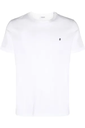 Dondup Hombre, Camisetas, Blanco, Talla: S