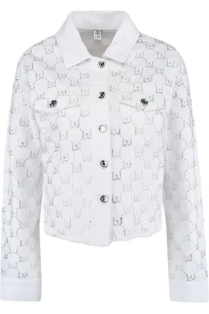 Liu Jo Mujer, Chaquetas, Blanco, Talla: S