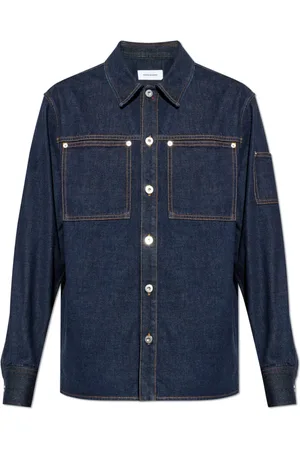 Salvatore Ferragamo Hombre, Camisas, Azul, Talla: M