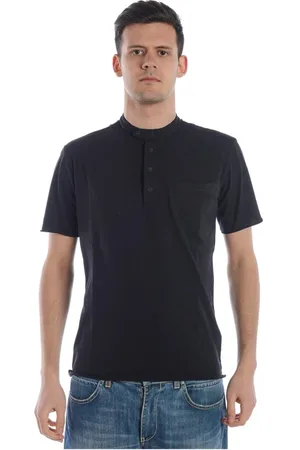 D.A. Daniele Alessandrini Hombre, Camisetas, Azul, Talla: S