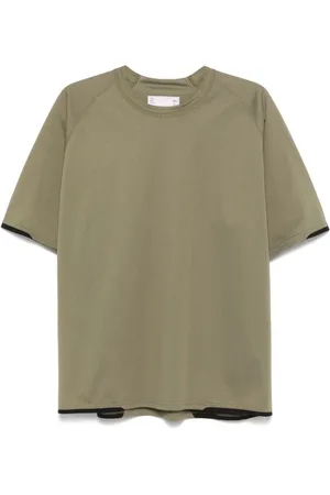SACAI Hombre, Camisetas, Verde, Talla: S