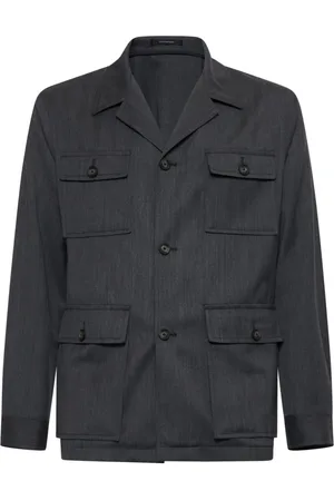 TAGLIATORE Hombre, Abrigos, Gris, Talla: L